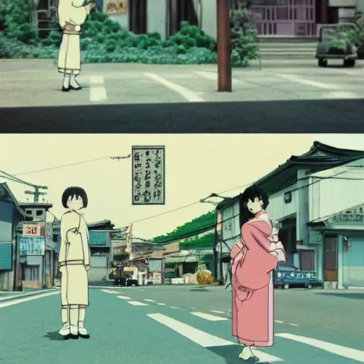 Prompt: 1960s Japan in a studio ghibli movie