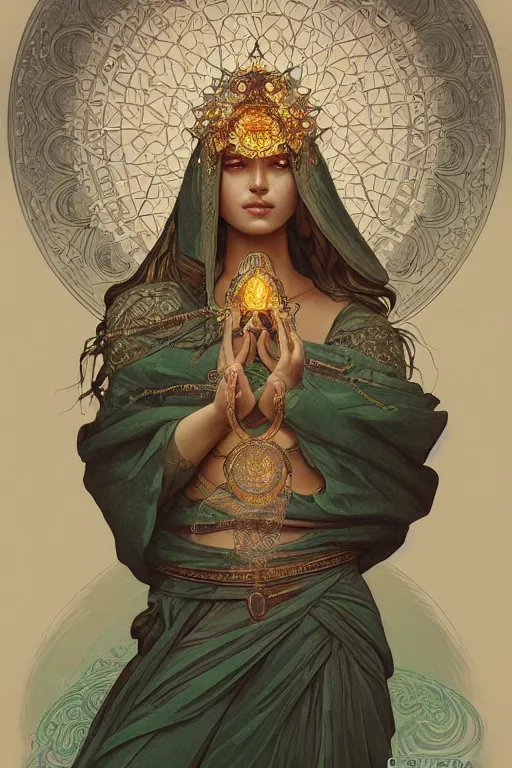 Prompt: no figure, ultra realistic illustration, a jade statue of sacred geometry, intricate, elegant, highly detailed, digital painting, artstation, concept art, smooth, sharp focus, illustration, art by artgerm and greg rutkowski and alphonse mucha