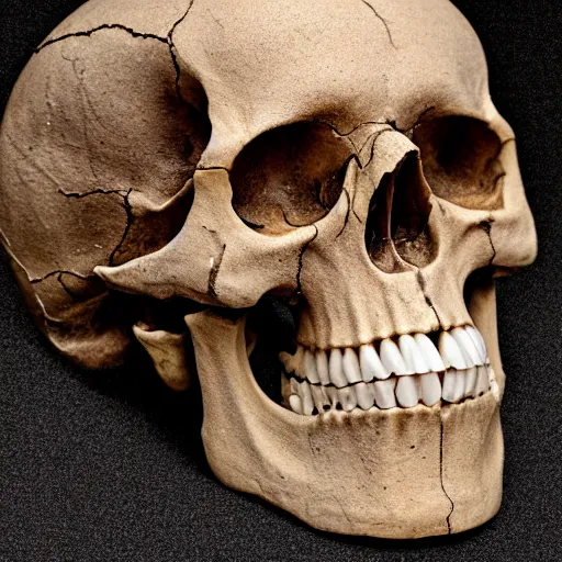 Image similar to lower portion of a human skull