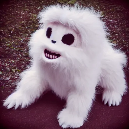 Image similar to cute fluffy monster