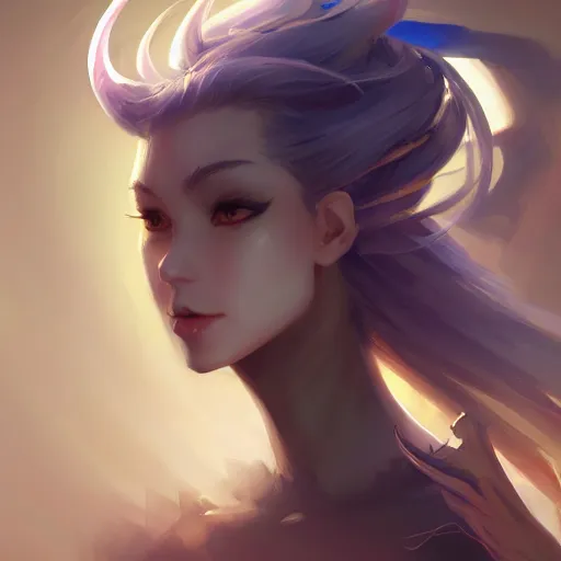 Prompt: Profile Picture of Discord, by Stanley Artgerm Lau, WLOP, Rossdraws, James Jean, Andrei Riabovitchev, Marc Simonetti, Yoshitaka Amano, ArtStation, CGSociety,