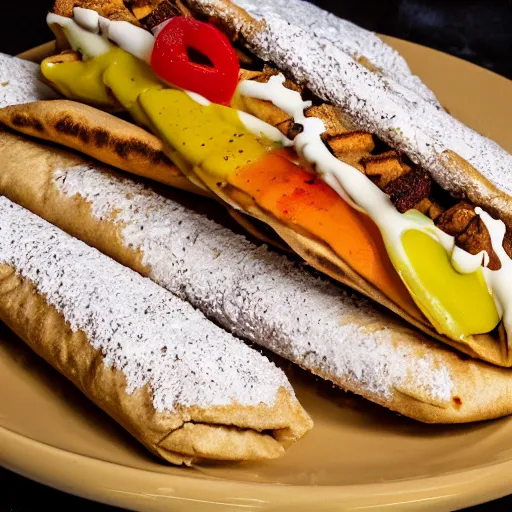 Image similar to desert gyros