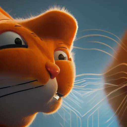 Prompt: hyperrealistic dslr film still of andrew garfield disguised as jim davis garfield cartoon cat, stunning 8 k octane comprehensive 3 d render, inspired by istvan sandorfi & greg rutkowski & unreal engine, perfect symmetry, dim volumetric cinematic lighting, extremely hyper - detailed, incredibly real lifelike attributes & flesh texture, intricate, masterpiece, artstation, stunning