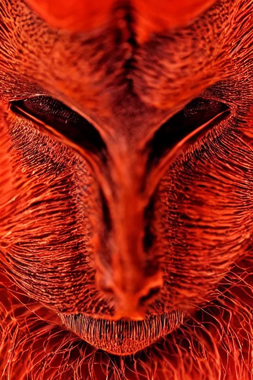 Prompt: devil, without duplicate image, intricate, sigma 7 0 - 2 0 0 mm f / 2. 8 dg os hsm sports, details, denoise, vogue, sharp focus, pullitzer, award winning photograp of the year, hyper realistic, by karah mew and adnan abidi and jodie bateman