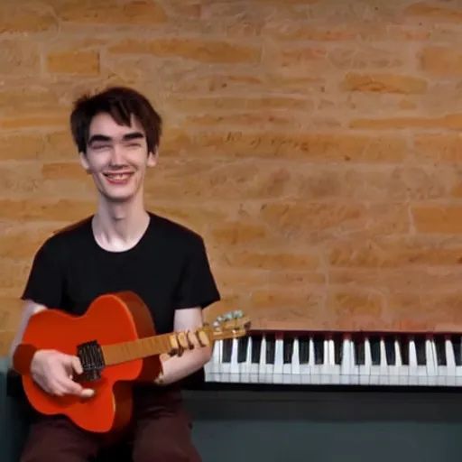 Image similar to jacob collier claymation