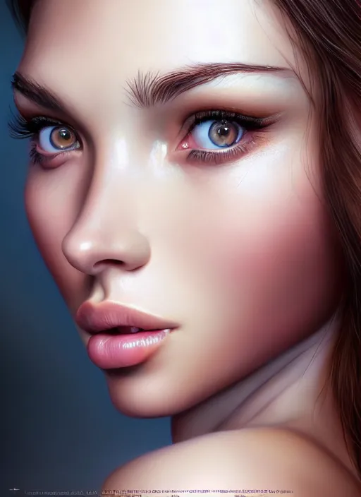 Image similar to a gorgeous female photo, professionally retouched, realistic skin texture, smooth face, perfect eyes, symmetrical, full body shot, wide angle, sharp focus, 8 k high definition, insanely detailed, intricate, elegant, art by artgerm