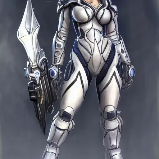 Image similar to full body shot of 2B as a Starcraft 2 character, highly-detailed