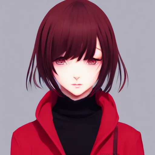 Free Ai Image Generator - High Quality and 100% Unique Images - iPic.Ai —  lain, oversize blazer, turtleneck, girl, manga, ghost in a shell, black and  white, tea in hand, long hair,