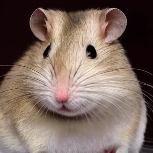 Prompt: scarlet johansson as a hamster