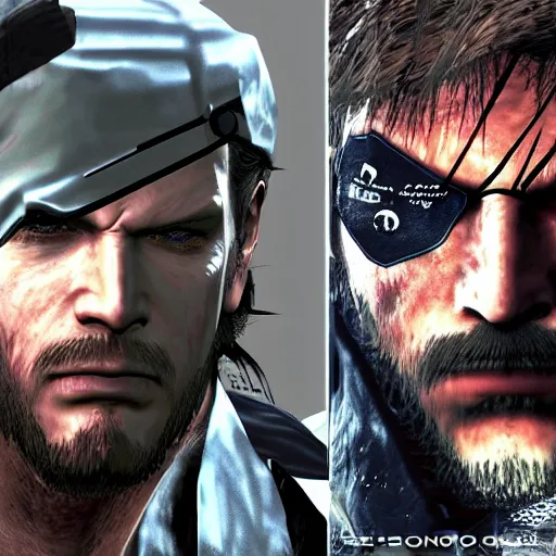 Image similar to metal gear solid, ps 1 graphics, software rendering, playstation 1 graphics