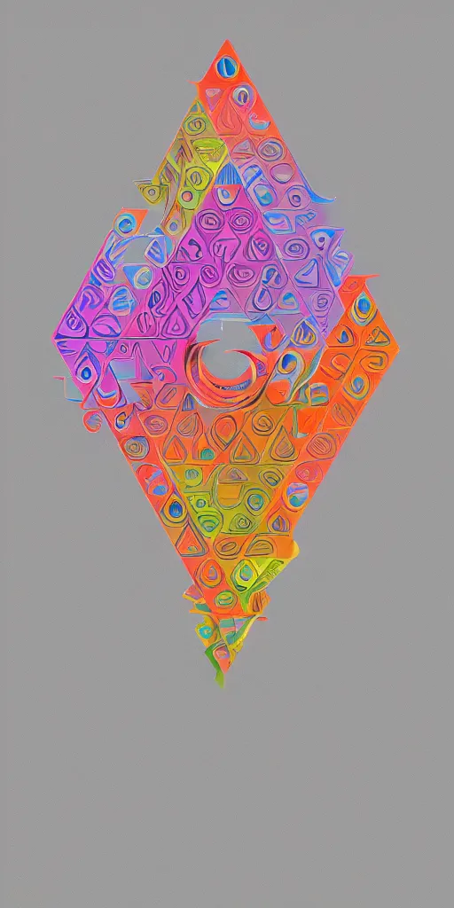 Image similar to Experiment with 2D and 3D design hierarchy and balance abstract concept design, perfect letters, Sindarin language, coherent, Behance, smooth, splashes of color, inspired by science