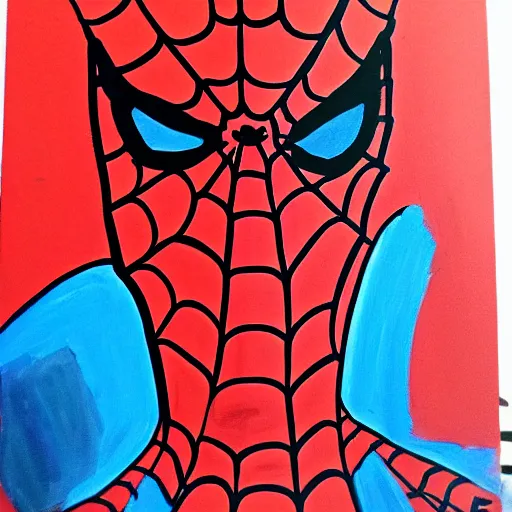 Prompt: Spiderman 🎨🖌️