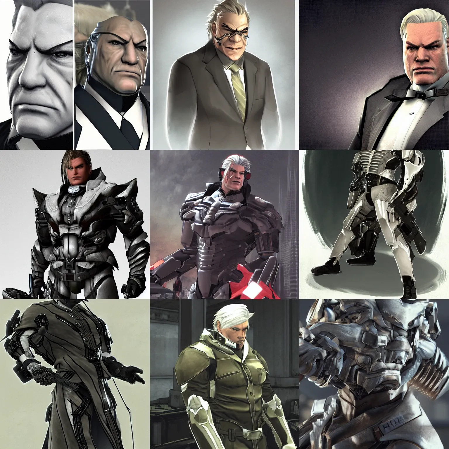 Senator Armstrong, Metal Gear Rising Revengeance, Stable Diffusion