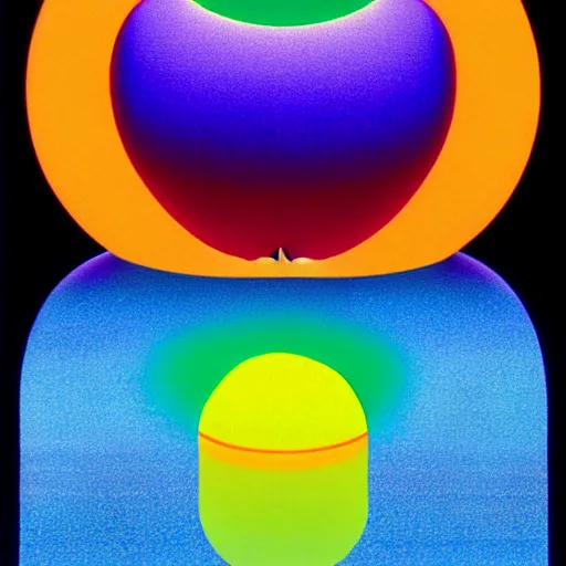 Image similar to apple by shusei nagaoka, kaws, david rudnick, airbrush on canvas, pastell colours, cell shaded, 8 k