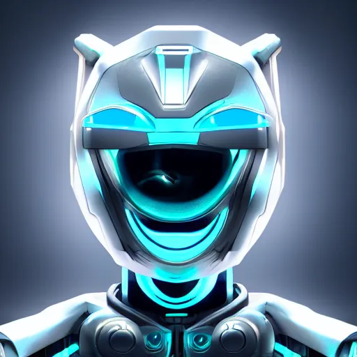 Prompt: cybernetic bottlenose dolphin headshot profile picture, robot design inspired by dolphins, commission on FurAffinity, unreal engine