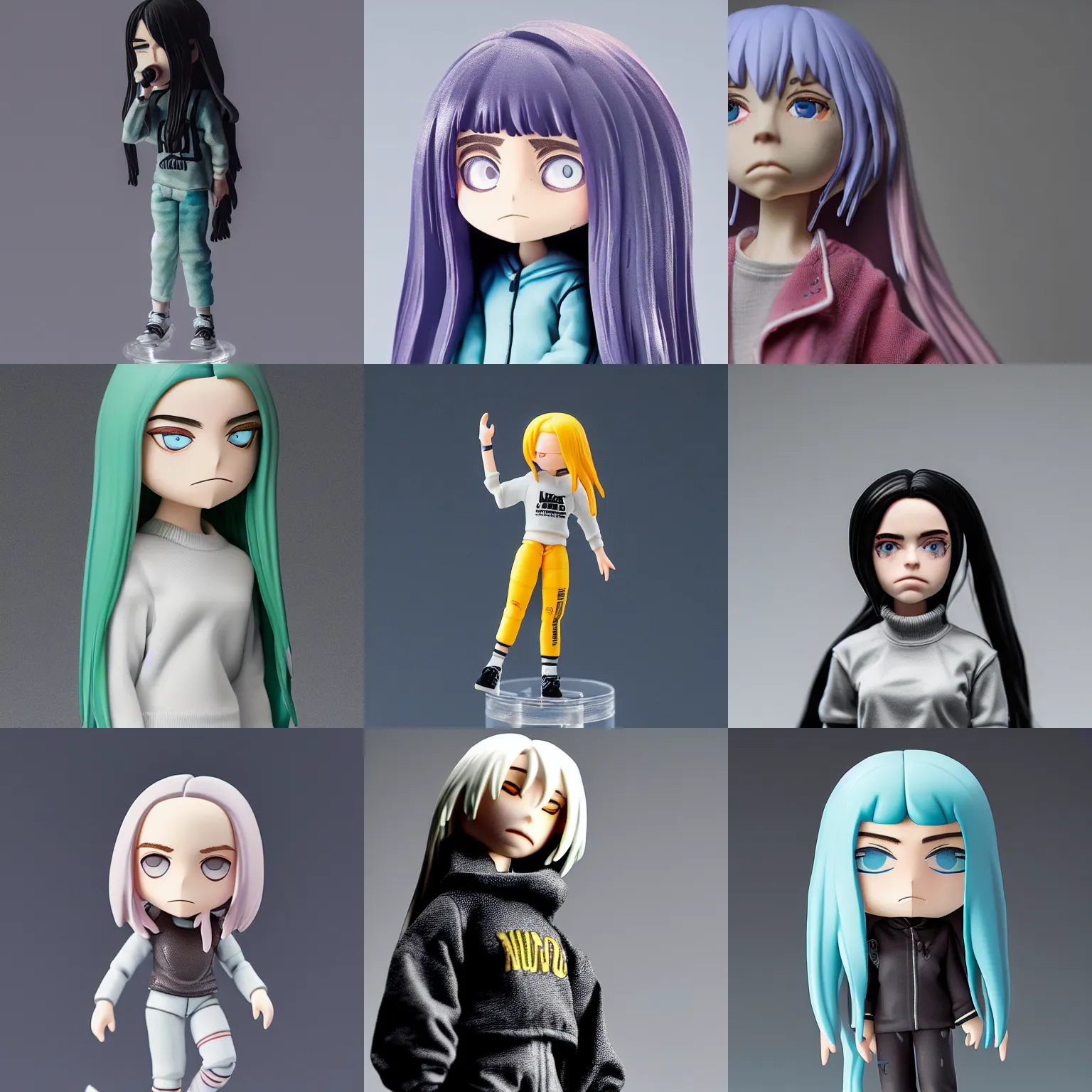 Billie eilish cheap anime doll