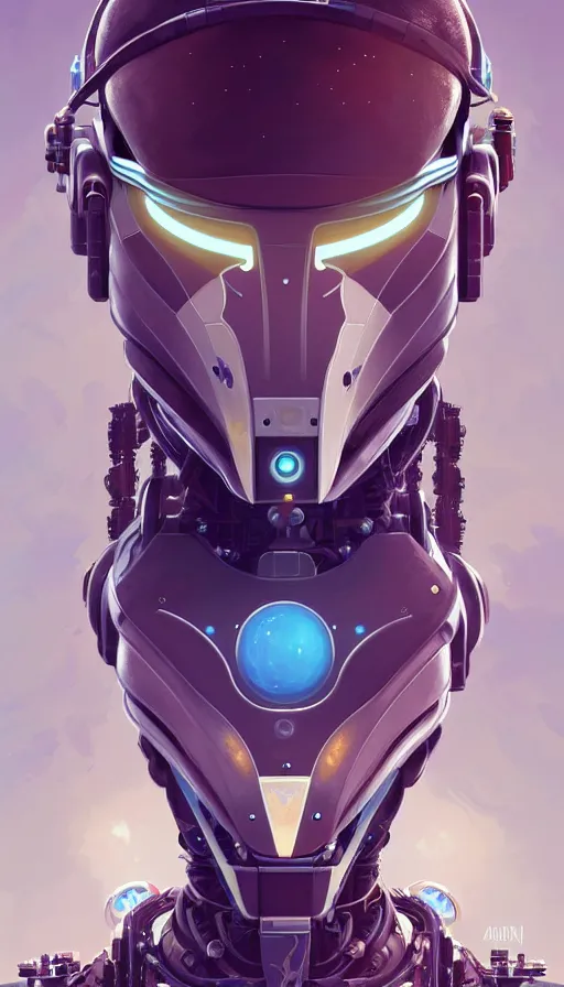 Image similar to symmetry!! portrait of a robot astronaut, floral! horizon zero dawn machine, intricate, elegant, highly detailed, digital painting, artstation, concept art, smooth, sharp focus, illustration, art by artgerm and greg rutkowski and alphonse mucha, 8 k