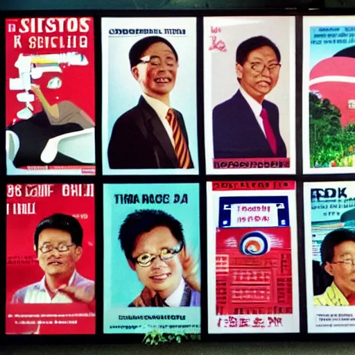 Image similar to a 1 9 9 0 s singaporean government camapign poster