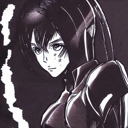 Image similar to manga panel of aliens from gantz