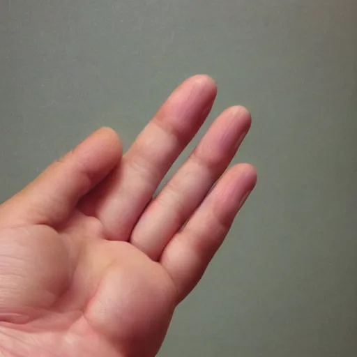 Image similar to thin hand with five 5 fingers, hyper realistic, highly detailed, photo realistic