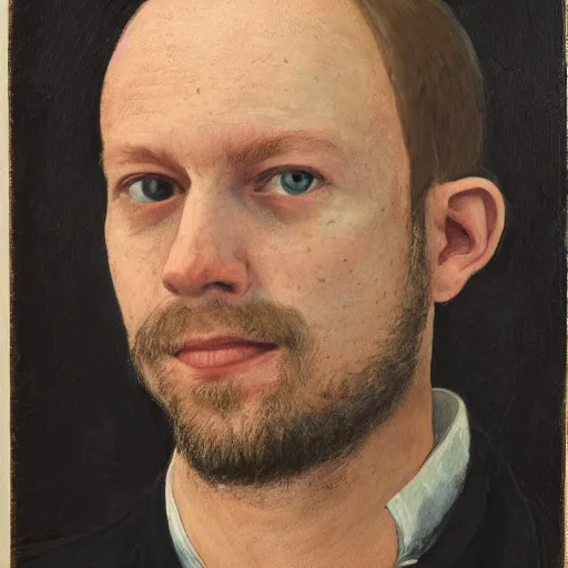 Prompt: a portrait of steffen kverneland by steffen kverneland