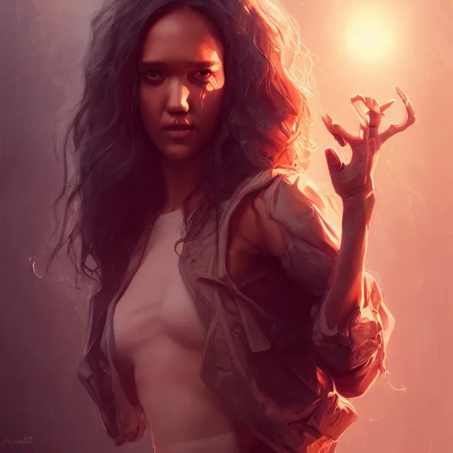 Prompt: the thing jessica alba john carpenter by stanley artgerm lau, wlop, the thing alien assimilation, metamorphose, rossdraws, frank frazetta, andrei riabovitchev, marc simonetti