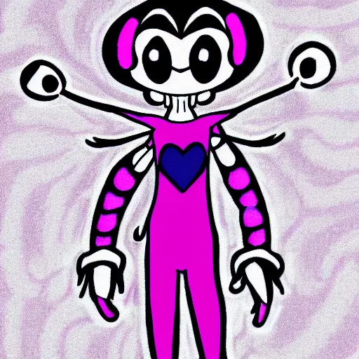 Image similar to Undertale Muffet by Mark Bagley trending on /r/Drawfee