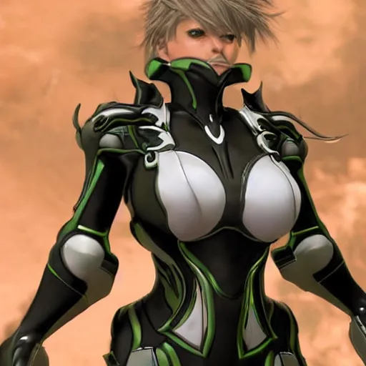 Image similar to hq, mistral from metal gear rising