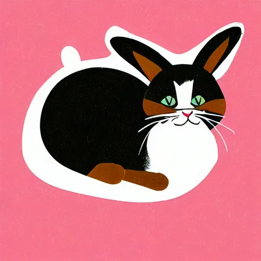 Image similar to cat cross rabbit