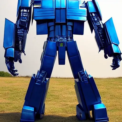 Image similar to Optimus Prime in real life