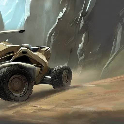 Image similar to concept art halo new atv vehicles