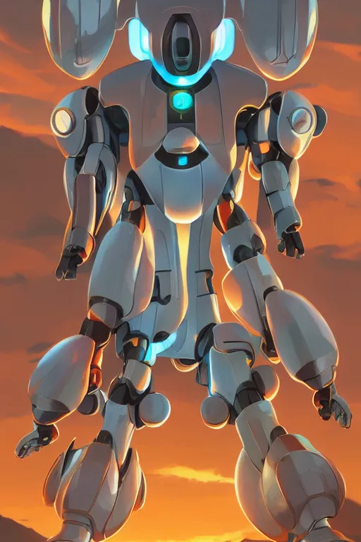 Image similar to metabots medabots medarotto medarot robot minimalist comics, behance hd by jesper ejsing, by rhads, makoto shinkai and lois van baarle, ilya kuvshinov, rossdraws global illumination ray tracing hdr radiating a glowing aura