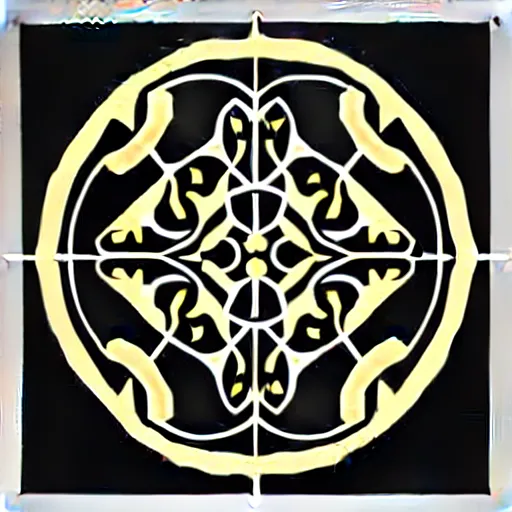 Image similar to vector art panel for cnc plasma, laser, modern design pattern