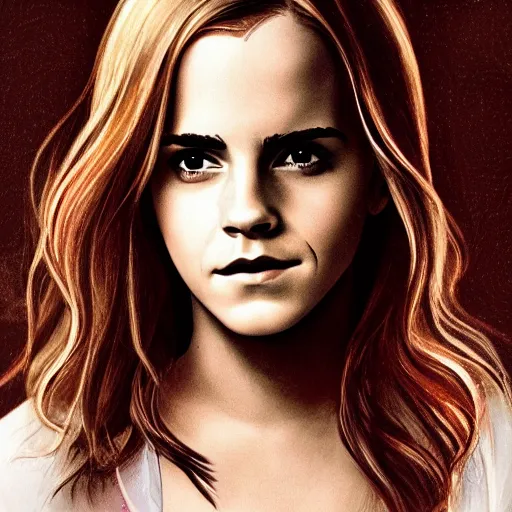 Image similar to emma watson light novel illustration