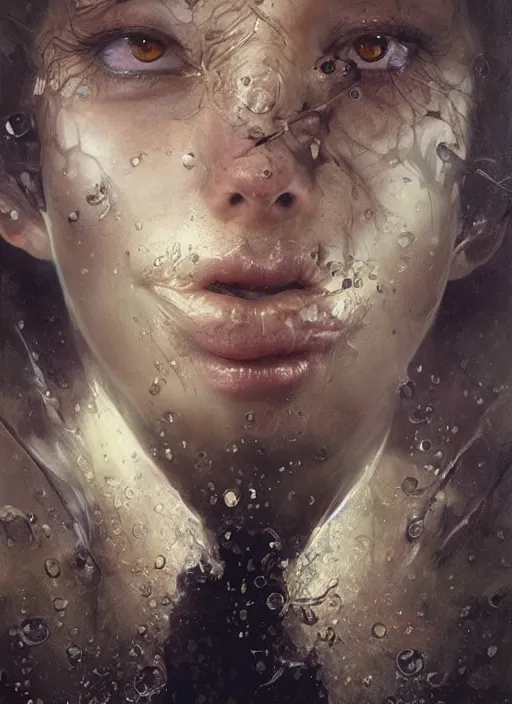 Prompt: the truly amazing part about this is that it increasingly appears our cortical evolution reflects this emergent tension, photorealistic portrait by karol bak, michael komarck, greg rutkowski, victo ngai, artgerm, willem claesz heda and j. dickenson