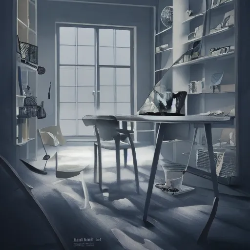 Prompt: infinite IKEA, liminal space, trending on artstation, dreamlike