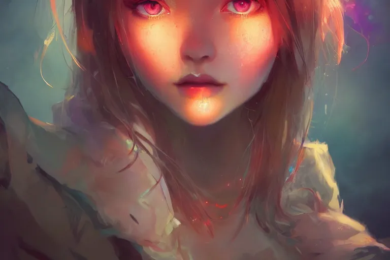Prompt: a beautiful girl, look at the camera,intricate, highly detailed, digital painting, Pixiv, Artstation, official media, anime key visual, concept art, rich vivid colors, ambient lighting, sharp focus, illustration, art by WLOP