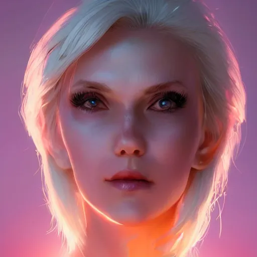 Image similar to kerli koiv as cindy aurum ff 1 5, character headshot concept art, sharp, digital matte painting, art by artgerm, greg rutkowski, wlop, dramatic lighting, trending on artstation