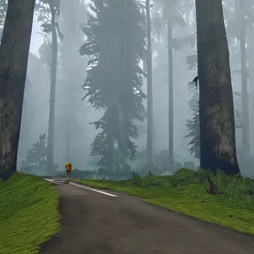 Image similar to gta : forest, by rob ross