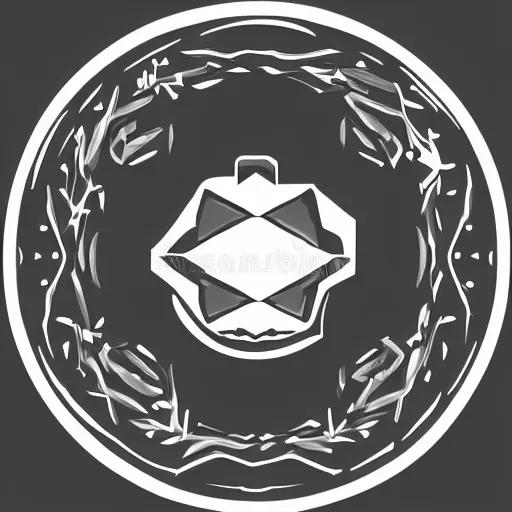 Prompt: beautiful emblem. digital illustration