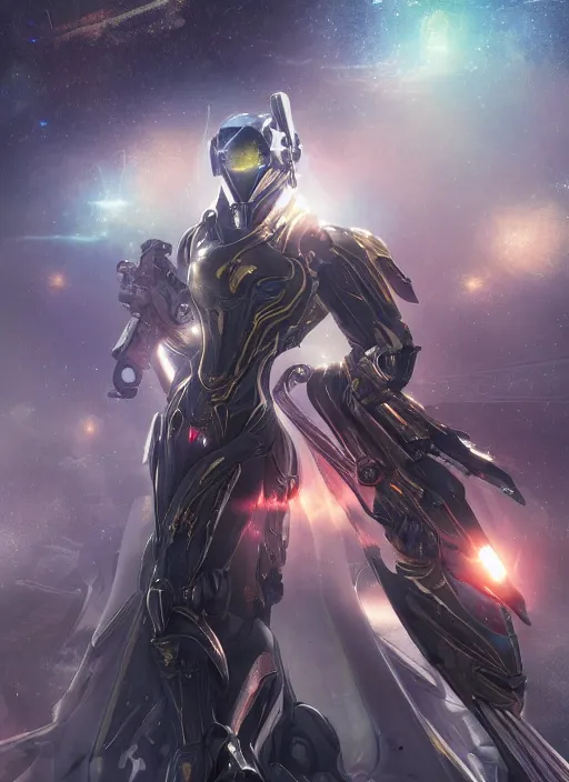 Image similar to photo of a urban train, warframe armor, beautiful face, scifi, nebula reflections, stars, professionally color graded, sharp focus, 8 k high definition, insanely detailed, intricate, innocent, art by stanley lau and artgerm