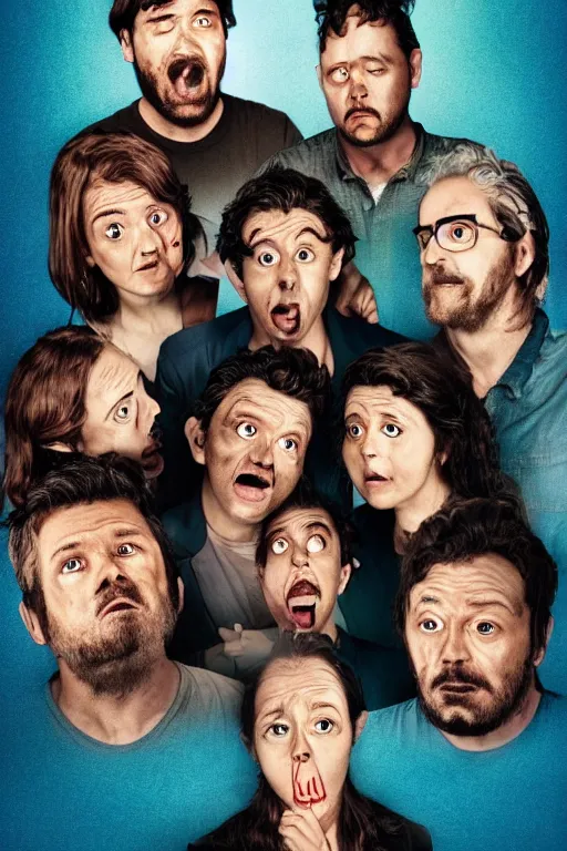 Image similar to poster for a netflix drongo show called drongo, tv show drongo poster