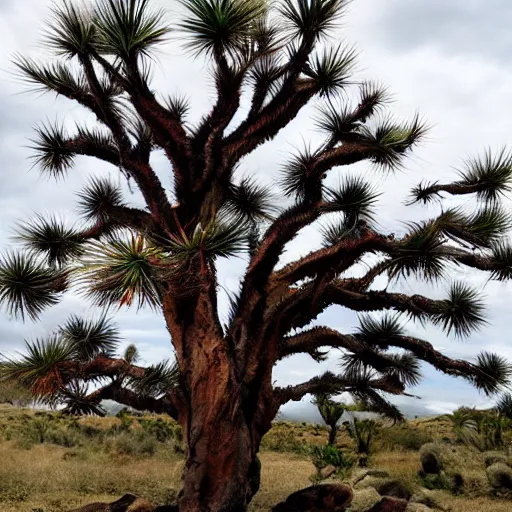 Prompt: dragon blood tree