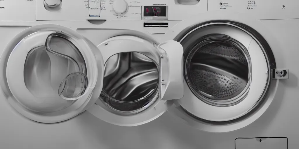 Image similar to washing machine in bed, photograph