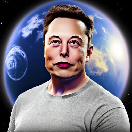 Image similar to Elon Musk 3D render