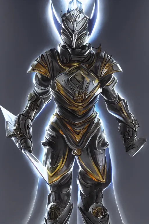 Image similar to helmet armor guardian destiny in witch queen illumination ray tracing hdr fanart arstation by sung choi robot ninja mask and eric pfeiffer and gabriel garza and casper konefal