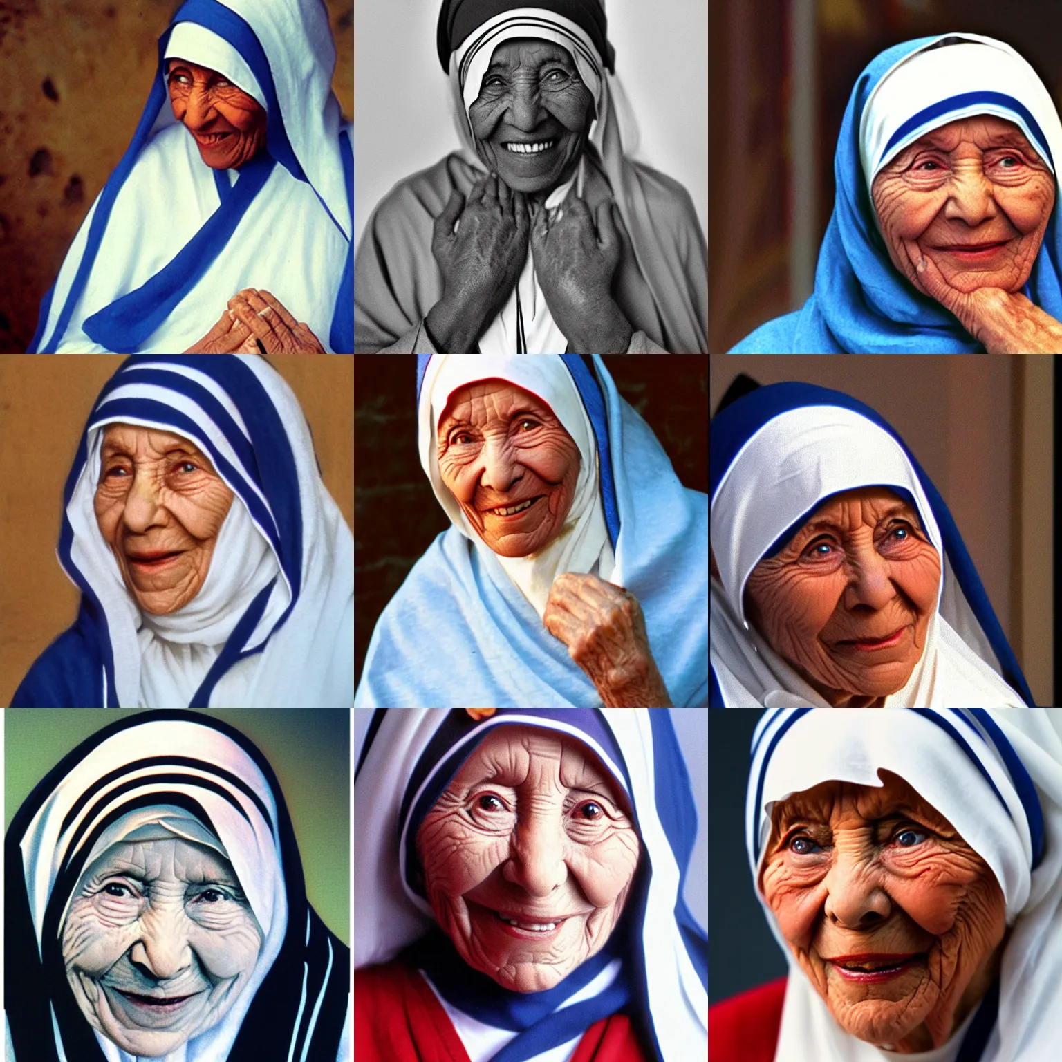 Prompt: mother theresa