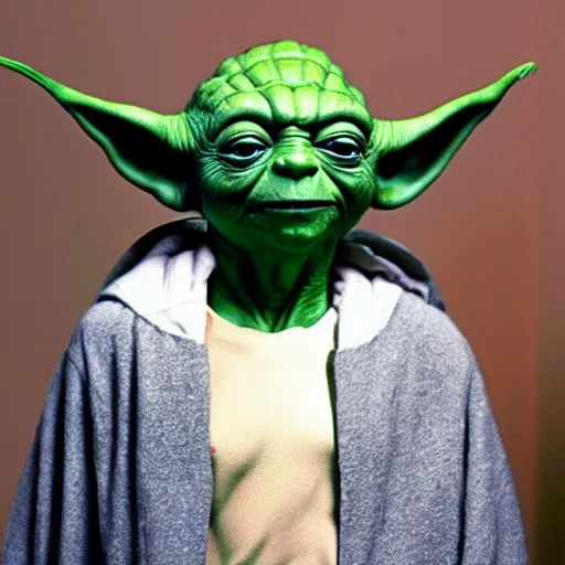 Image similar to yoda, profile pic, thirst trap, in the style of Grindr dating app, #mcm, gtlds, nomakeupnofilter, wokeuplikethis,