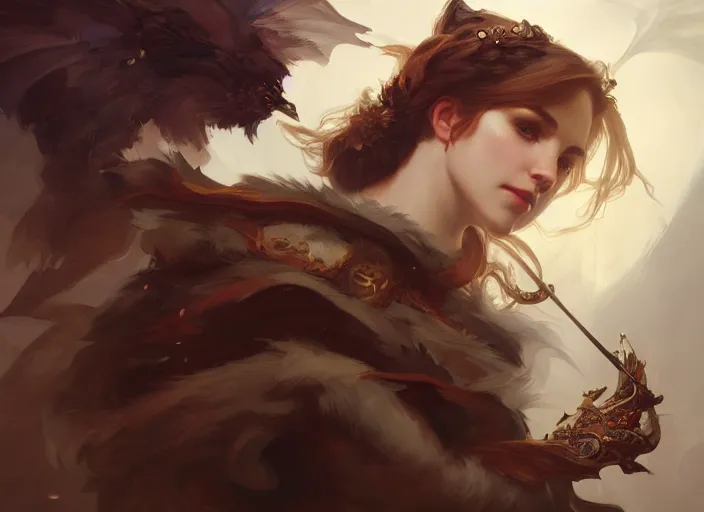 Image similar to photography of edwin henry landseer, deep focus, d & d and mtg, fantasy, intricate, elegant, highly detailed, digital painting, artstation, concept art, matte, sharp focus, illustration, hearthstone, art by artgerm and greg rutkowski and alphonse mucha