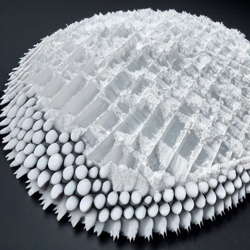 Image similar to magnet crystal snow dune ice lattice world